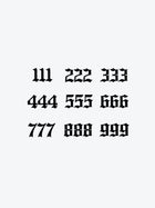 Angel Number Modern