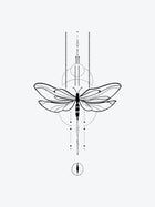 Dragon Fly Linework