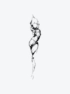 Abstract Woman Linework